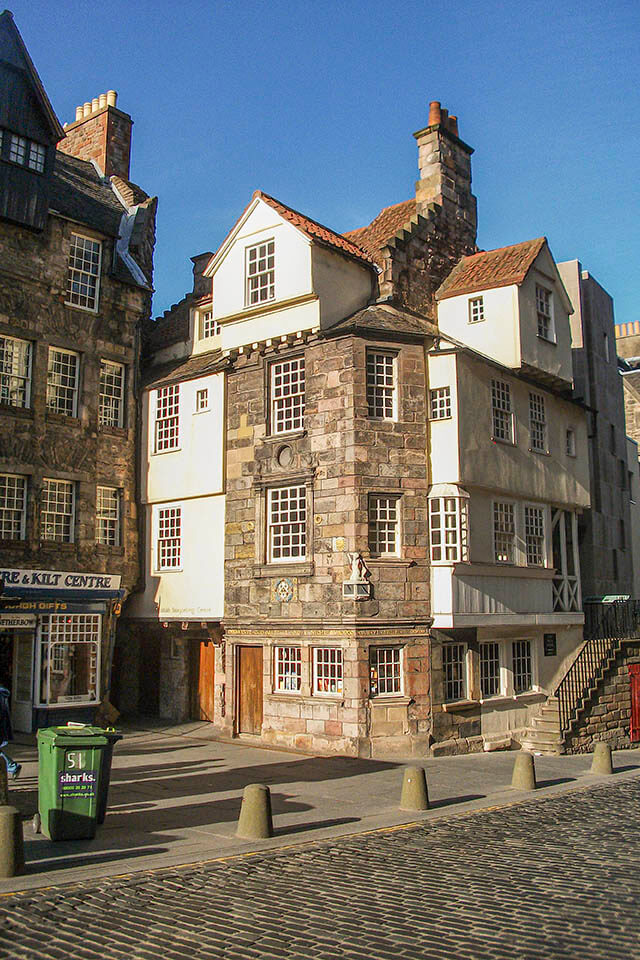 Casa de John Knox en la Royal Mile, Edimburgo
