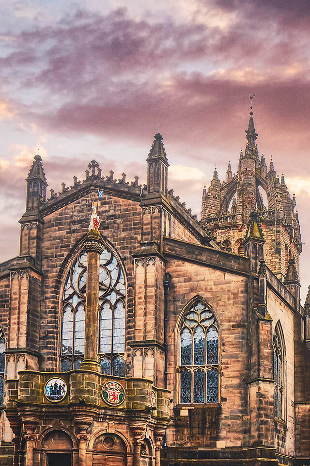 Catedral de St Giles en la Royal Mile, Edimburgo