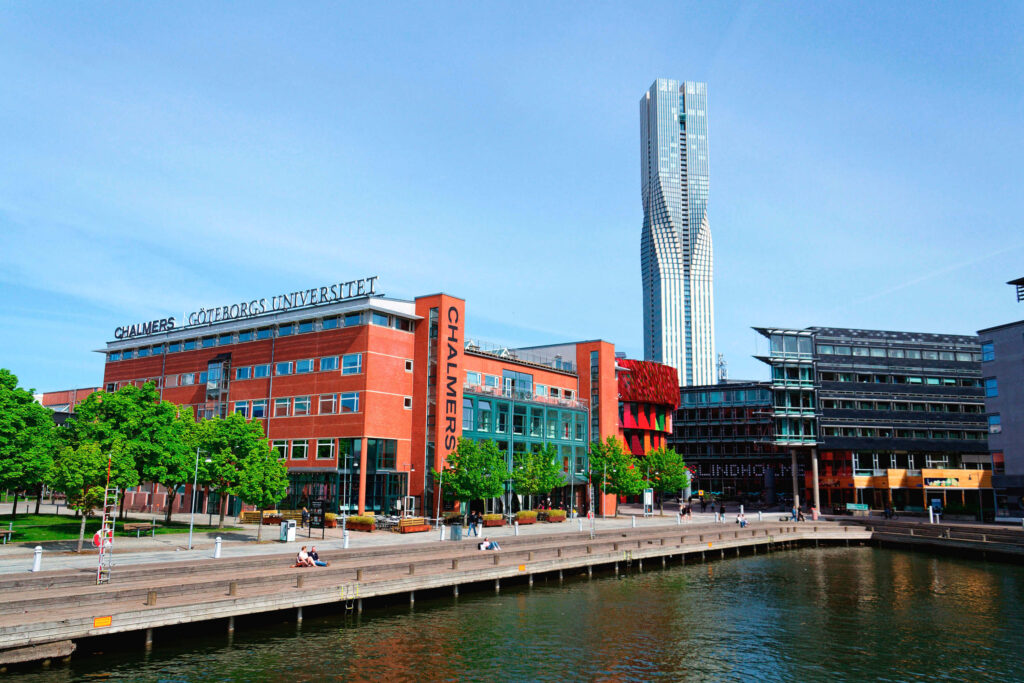 University of Gothenburg building in the Vasa district