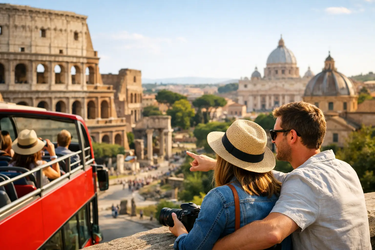 Rome Sightseeing Tour: See More at Your Pace