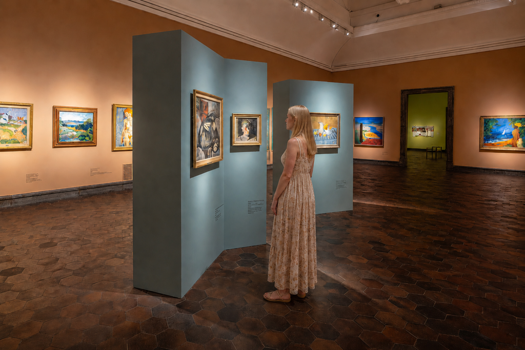 Die Galerie der Göteborgskoloristerna im Kunstmuseum Göteborg am Götaplatsen