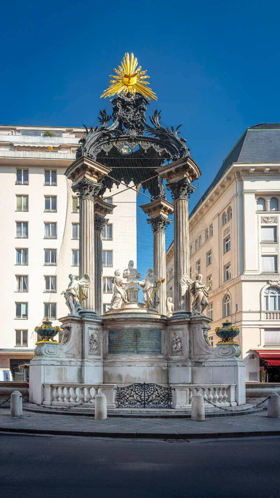 La plaza Hoher Markt en el centro de Viena